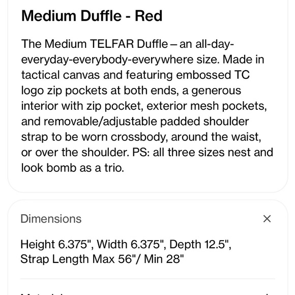 Telfar Eastpak Medium Duffle BNNU - Picture 3 of 3